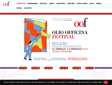 Tablet Screenshot of olioofficina.com